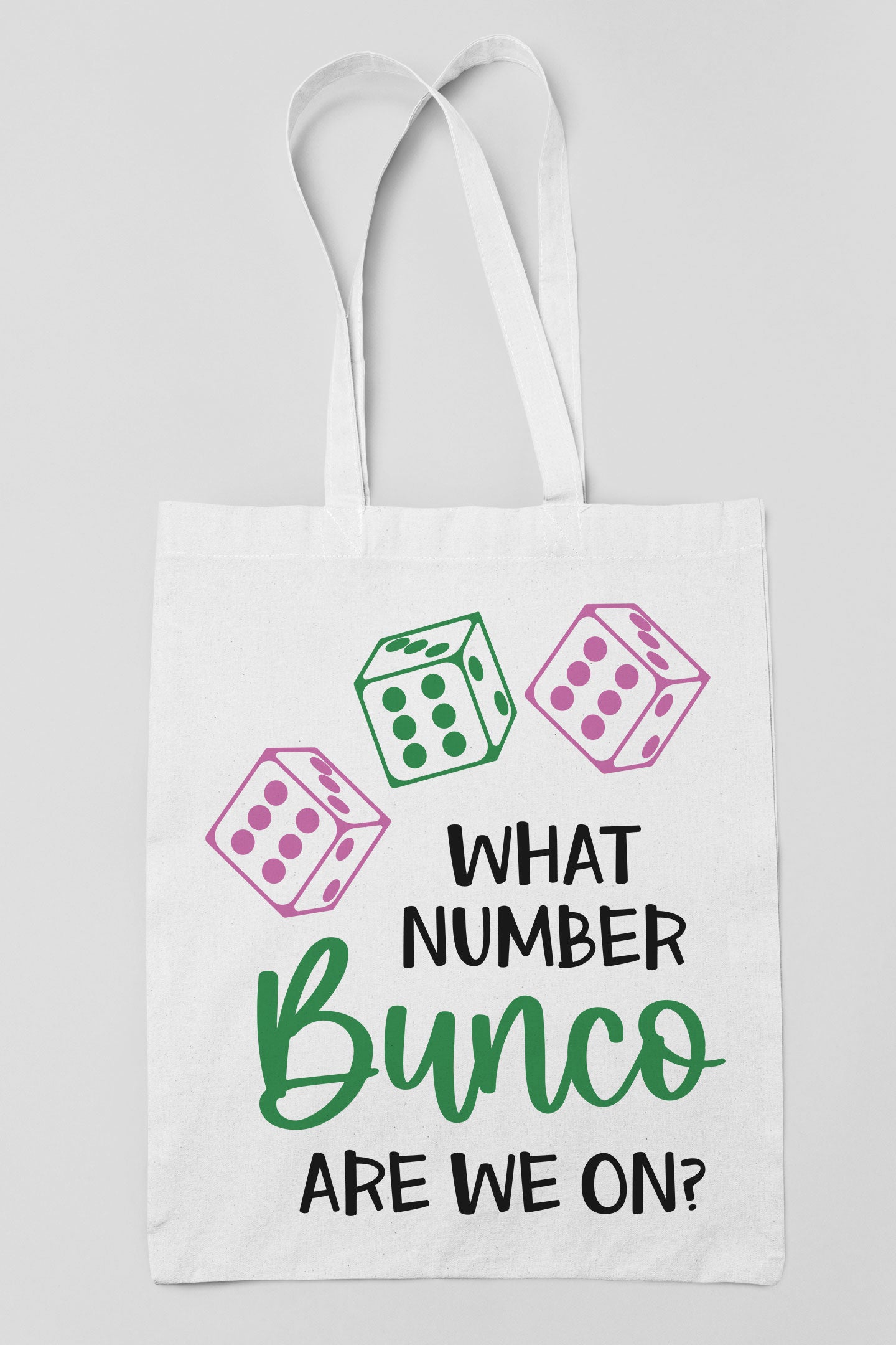Bunco Funny Sarcasm Tote Bag Gifts Shopping Market Women