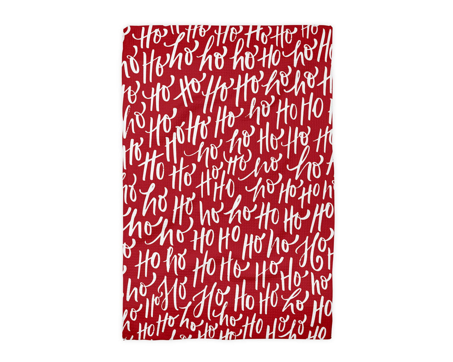 Christmas Candy Boho Kitchen Tea Towel Waffle Holiday Decor (Copy)