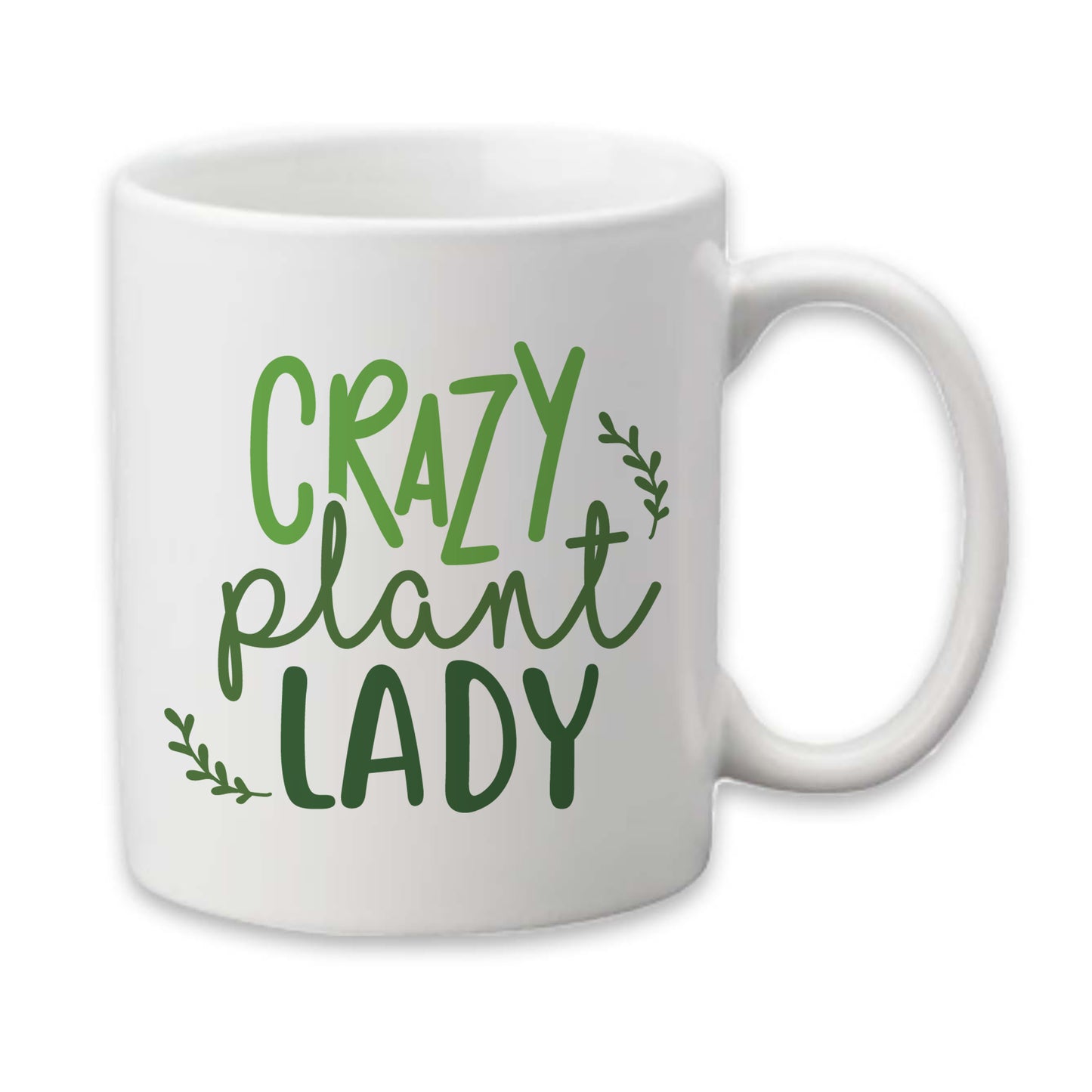 Crazy Plant Lady Mug, Garden Lover Coffee Cup, Gifts for Her