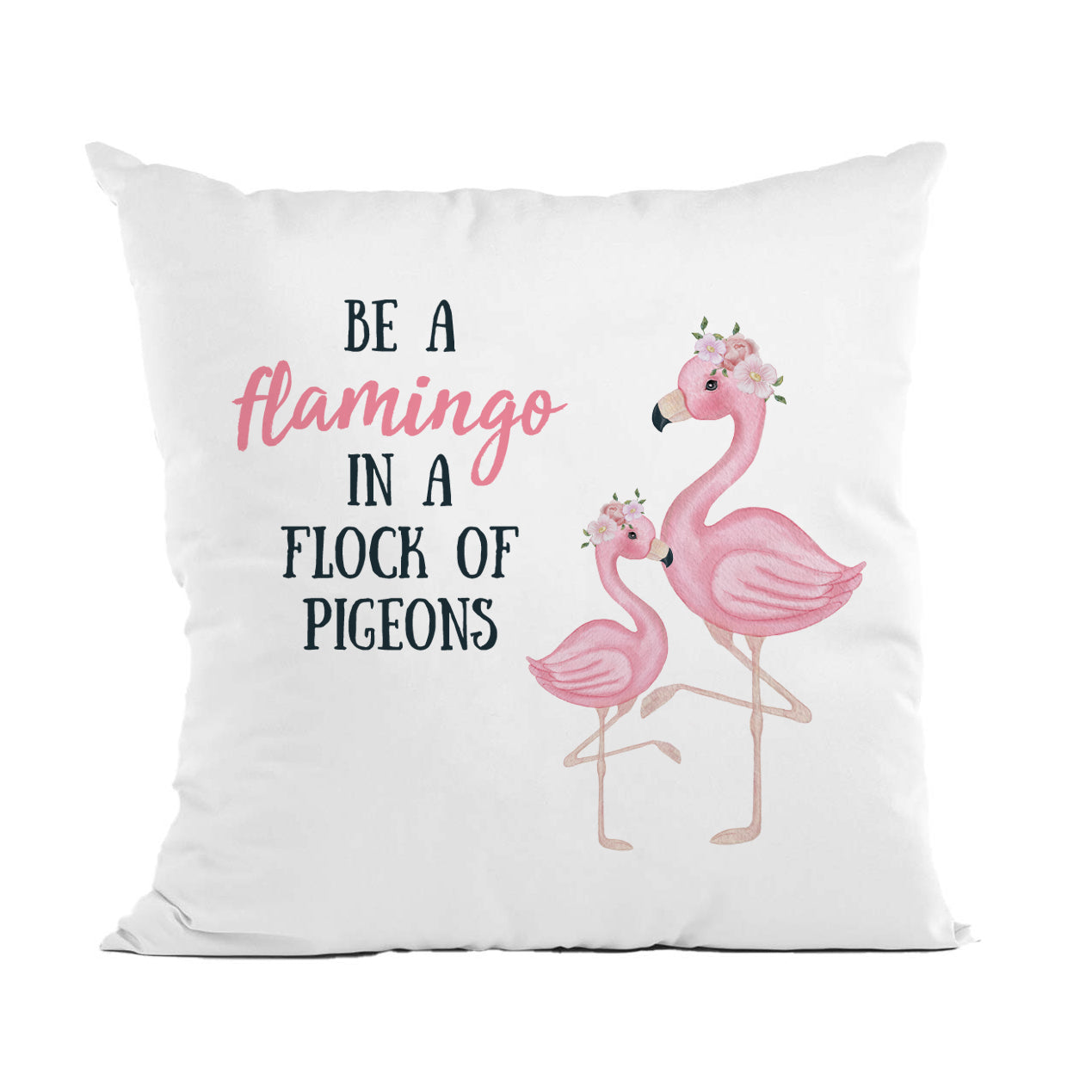 Flamingo Pillow, Girls Bedroom Throw Pillow, Nursery Decor