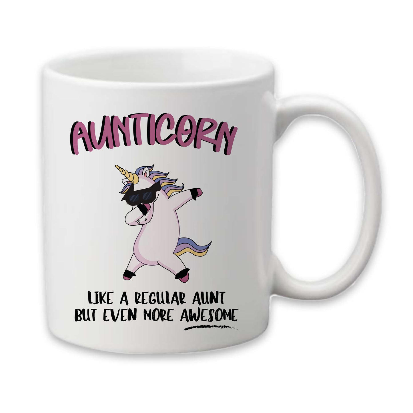 Awesome Aunt Mug, Unicorn Mug, Aunt Coffee Cup