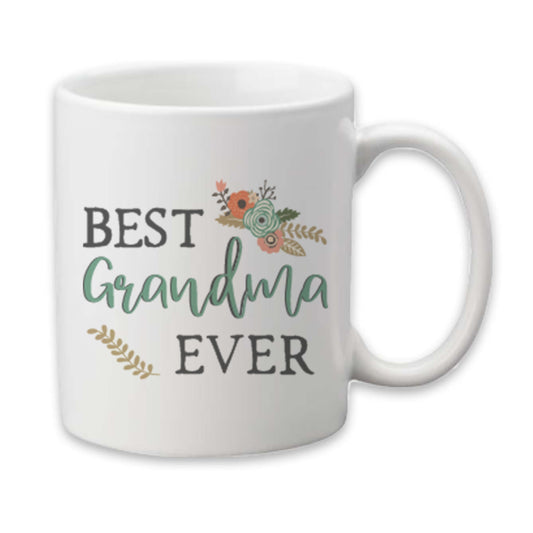 Best Grandma Ever Mug, Grandmother Mug, Coffee Cup