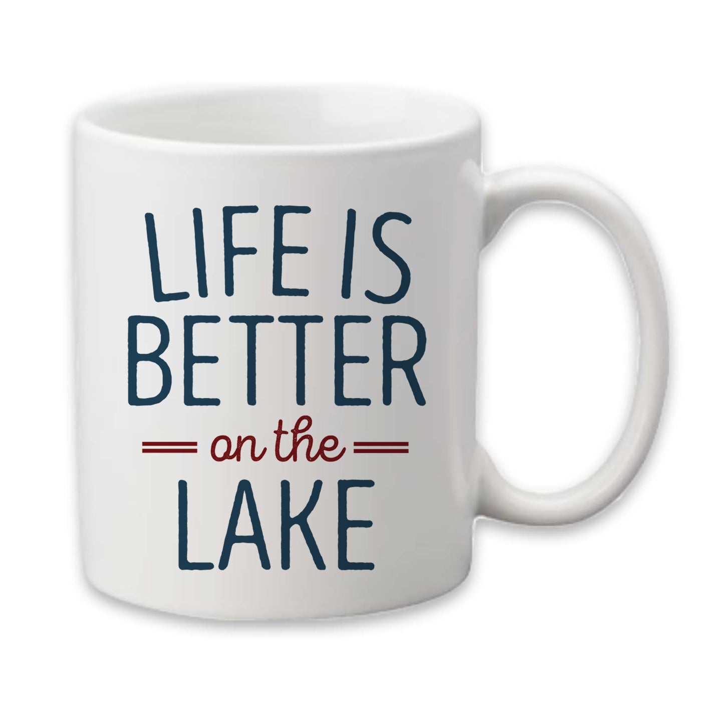 On the Lake Mug, Camping Lakehouse Coffee Cup, Gifts