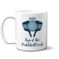 King of The Pickleball Court Blue Coffee Mug