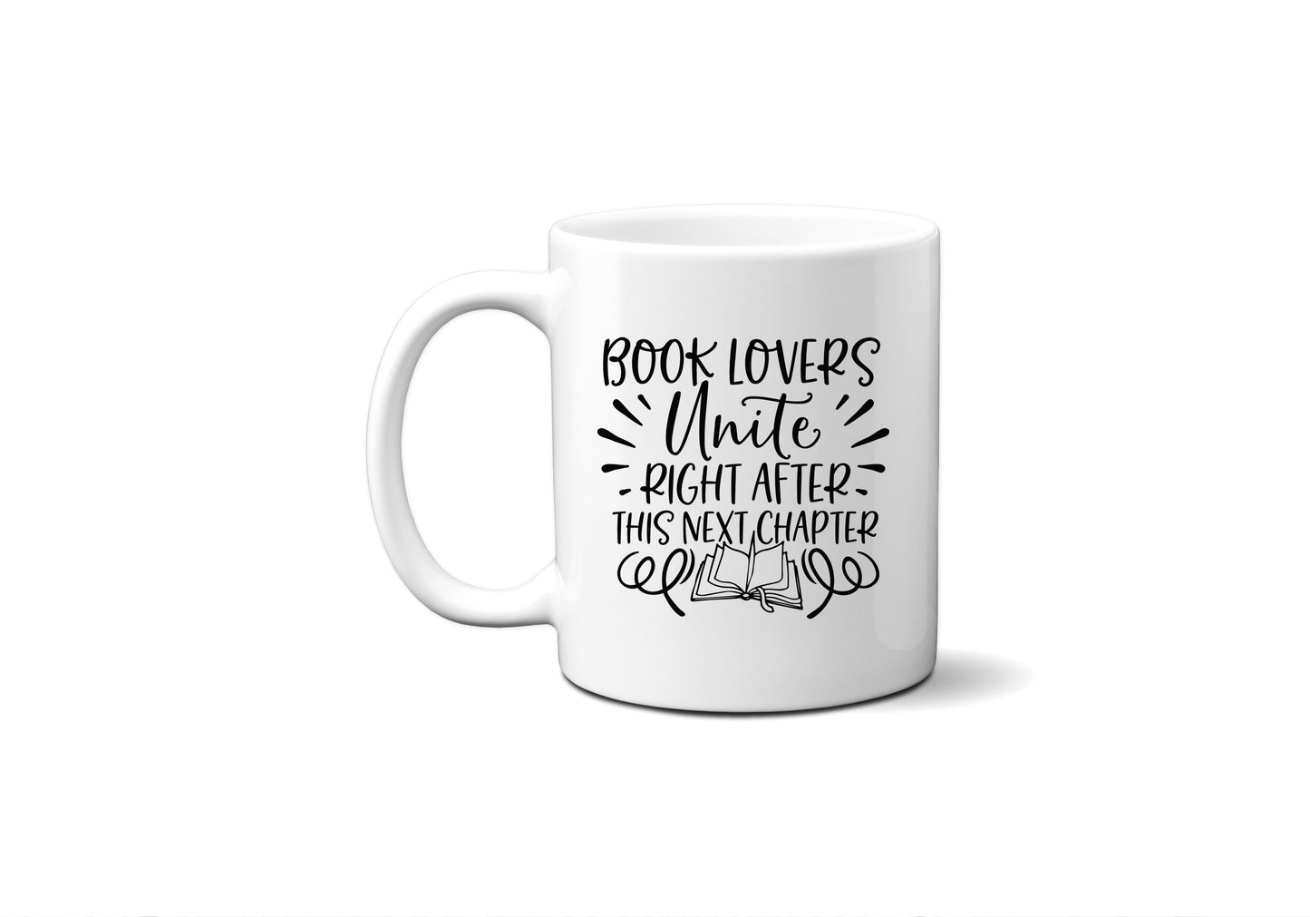 Book Lovers Unite Reading Coffee Mug