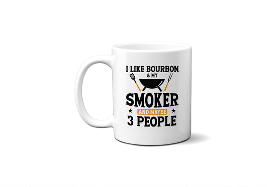 Bourbon And Smoker Grill Mug