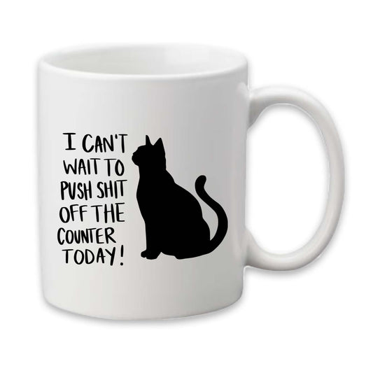 Funny Cat Mug, Cat Mom Coffee Cup, Sarcastic Gift Birthday