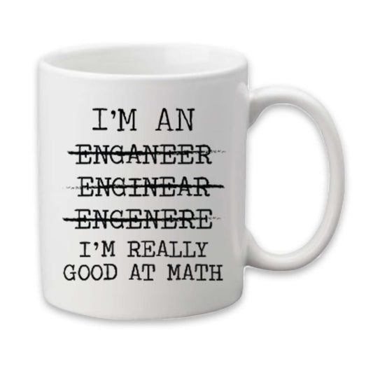 I'm An Engineer Mug, Funny Work Mug, Engineering Coffee Cup