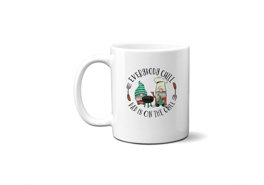 Chill Dad Gnome Grilling Mug