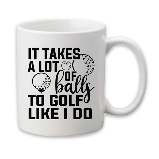 Golf like I Do Mug, Father's Day Coffee Cup, Dad Gift