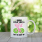 Play Like a Girl Pickleball Mug Funny Pickelball Coffee Cup