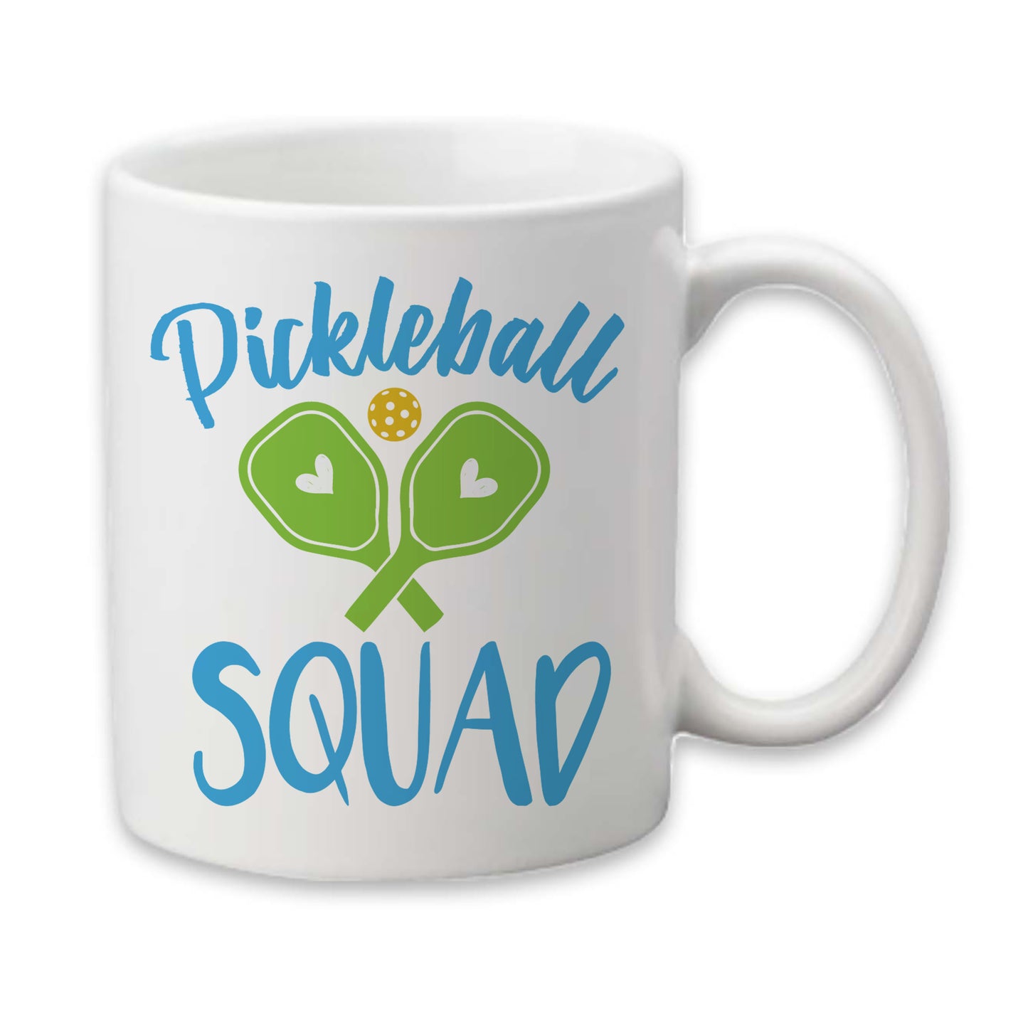 Pickleball Squad Mug, Pickleball Team Coffee Cup, Gift Mug