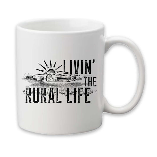 Rural Life Coffee Mug, Housewarming Gift