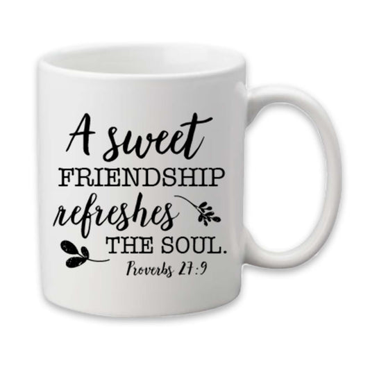 Sweet Friendship Mug, Friend Coffee Cup, Gift for Friend