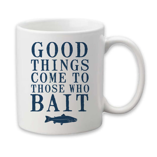 Those Who Bait Mug, Fishing Coffee Cup, Gifts for Him, Dad