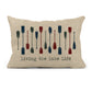 Living the Lake Life Pillow, Rectangle Half Pillow