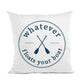 Customizable Float Your Boat Pillow, Lake House Decor