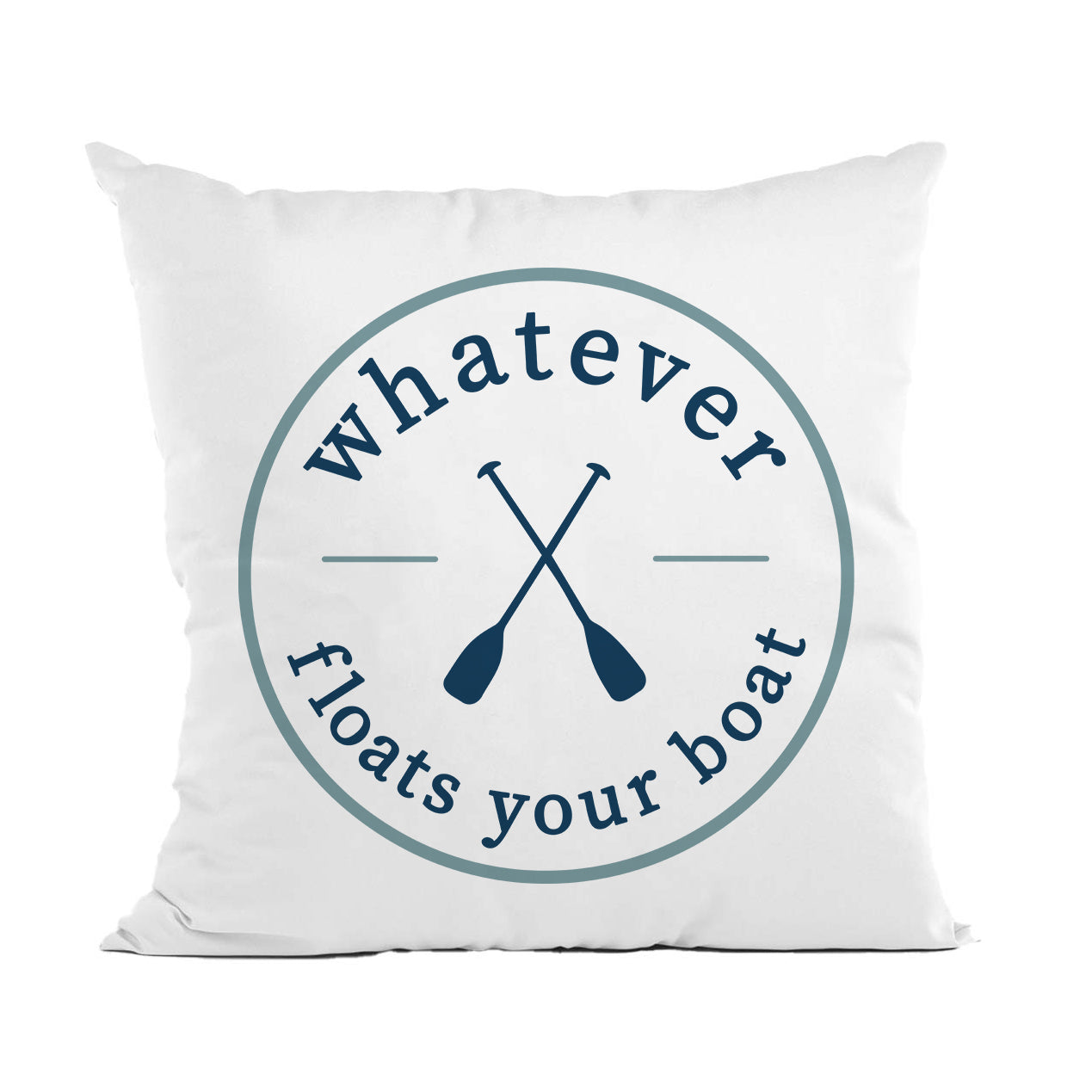 Customizable Float Your Boat Pillow, Lake House Decor