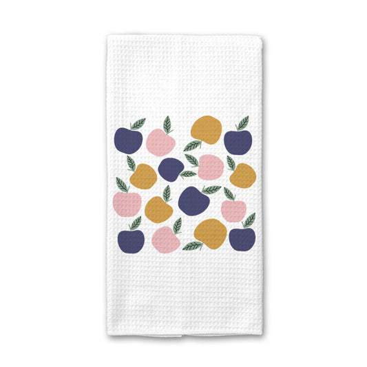 Apple Kitchen Towel, Summer Dish Towel, Tea Towel