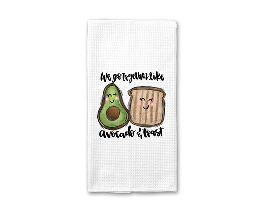 Valentine Avocado Toast Go Together Like Couple Gift Decor