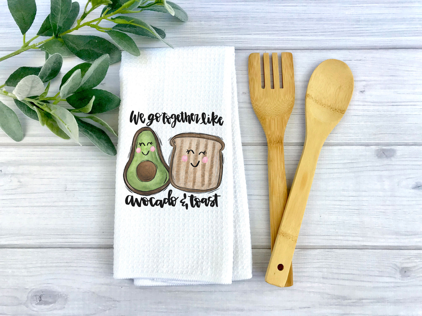 Valentine Avocado Toast Go Together Like Couple Gift Decor