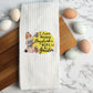 Drink & Work In My Garden Vintage Humor Towel