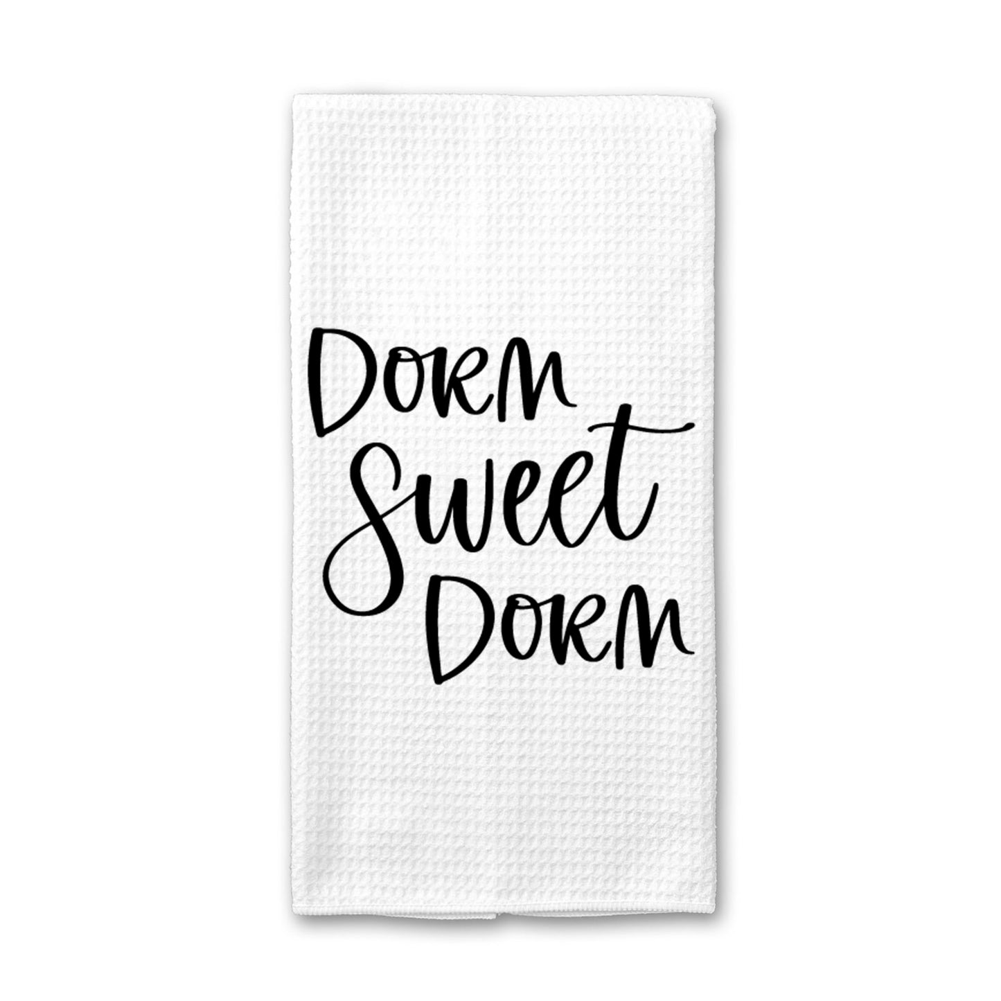 Dorm Sweet Dorm Towel, College Kitchen Towel, Dorm Decor