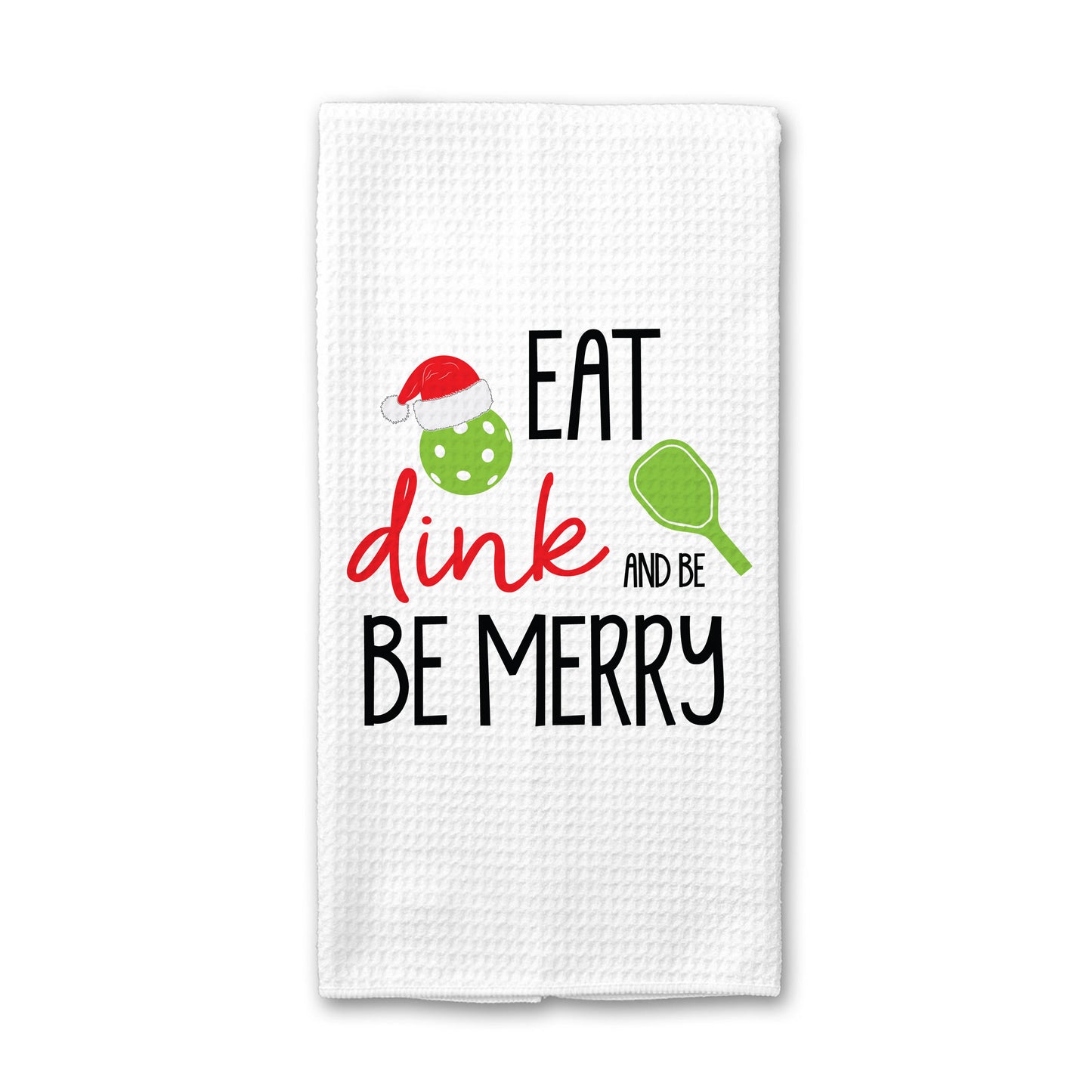 Christmas Pickleball Towel, Christmas Kitchen Decor