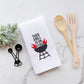 This Grill Is On Fire Kitchen Towel