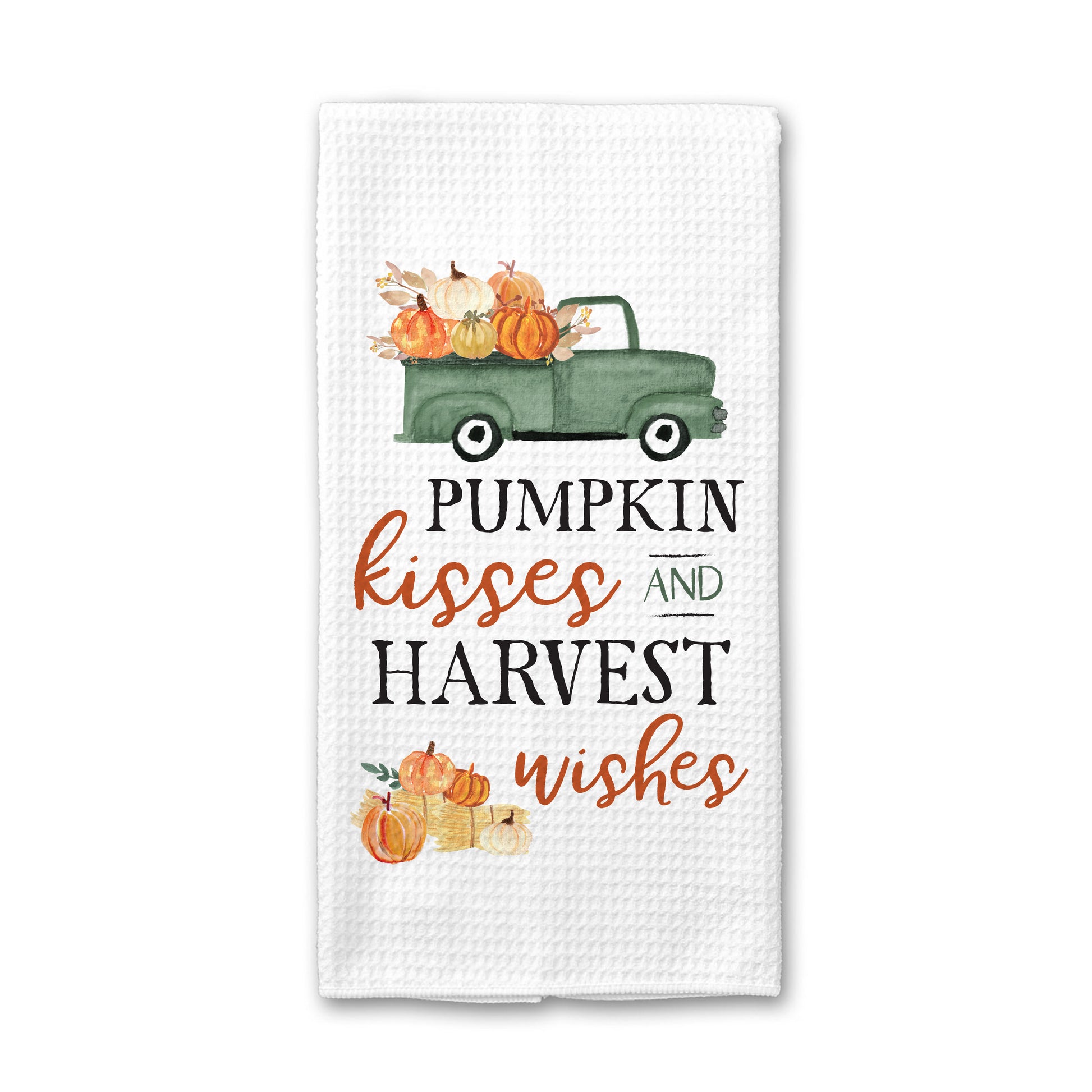 Happy Harvest Thankful Blessed Autumn Pumpkin Thanksgiving Kitchen