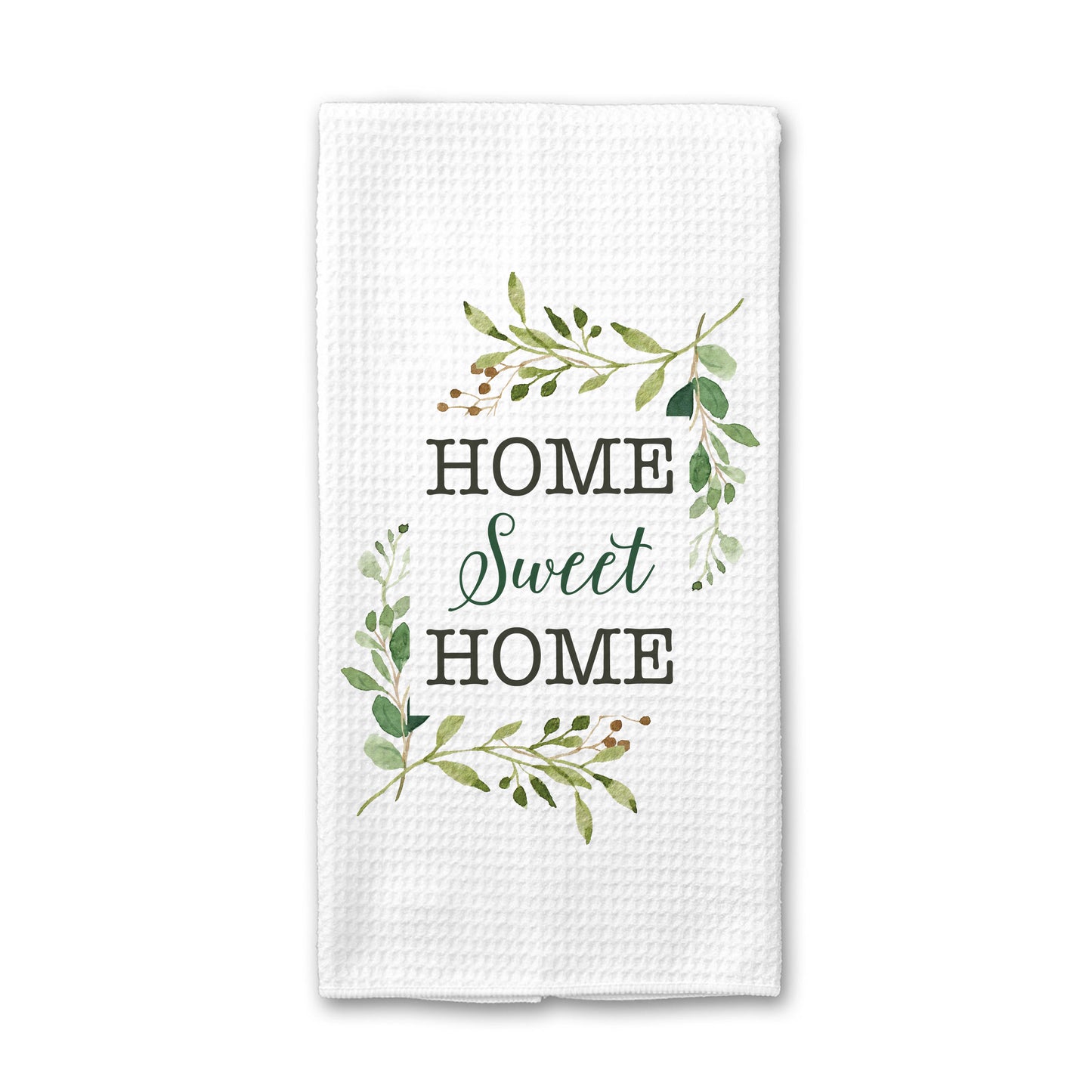 Home Sweet Home Kitchen Towel, Housewarming Dish Towel