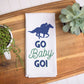 Go Baby Go Horse Racing Kitchen Towel