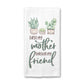 Mom Friend Kitchen Towel, Mother Dish Towel, Mothers Day