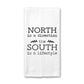 South is a Lifestyle Kitchen Towel, Country Dish Towel
