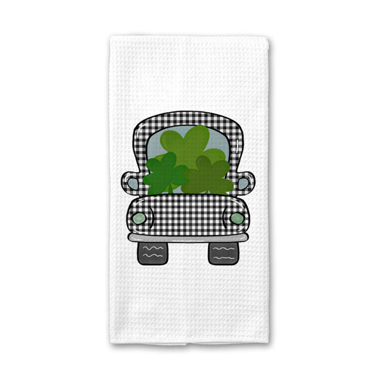 St Patrick Kitchen Towel, Irish Dish Towel, Tea Towel