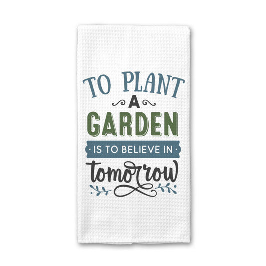 Plant a Garden Towel, Garden Dish Towel, Plant Tea Towel