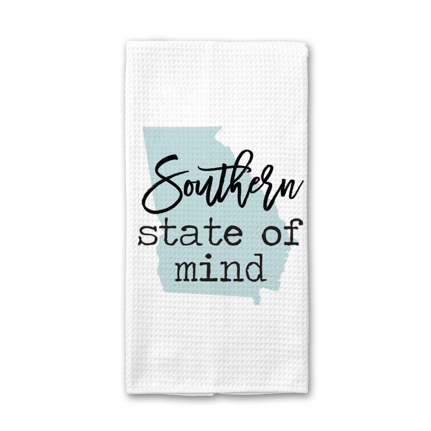 Customizable Southern State of Mind Kitchen Towel