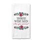 Three Wise Men Kitchen Towel, Christmas Dish Towel