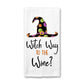 Halloween Kitchen Towel, Halloween Decor, Fall Dish Towel