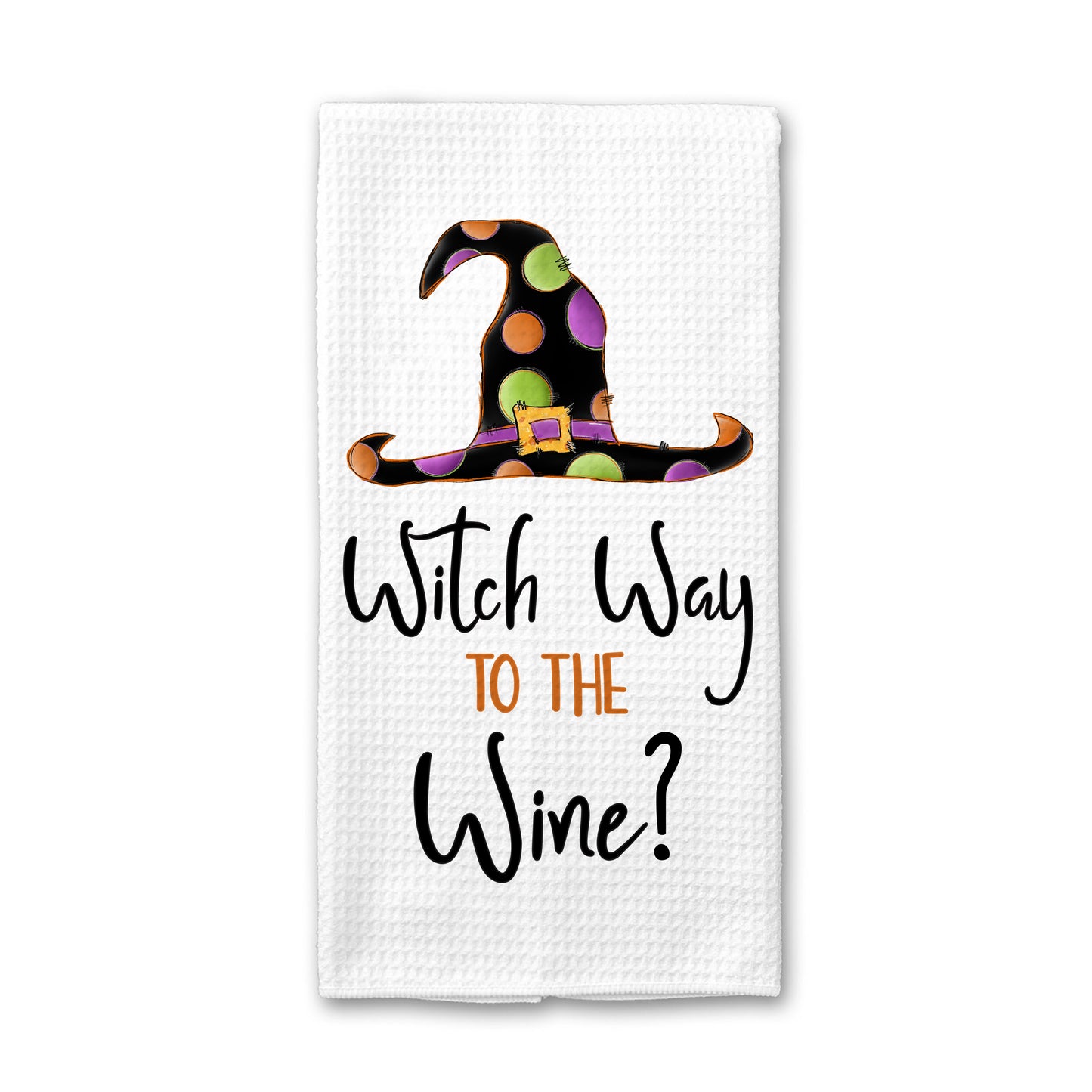 Halloween Kitchen Towel, Halloween Decor, Fall Dish Towel